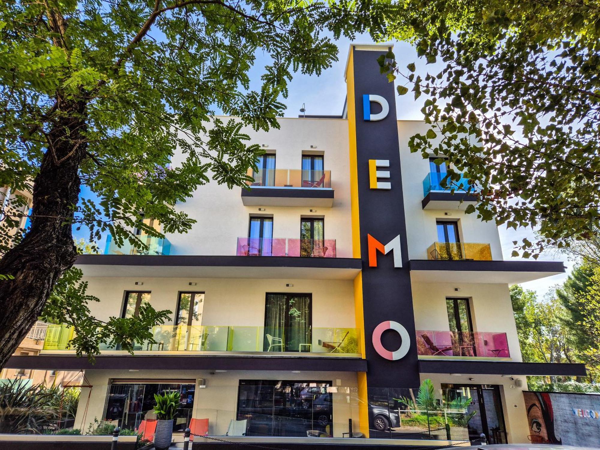 Demo Hotel Design Emotion Rimini Exteriér fotografie